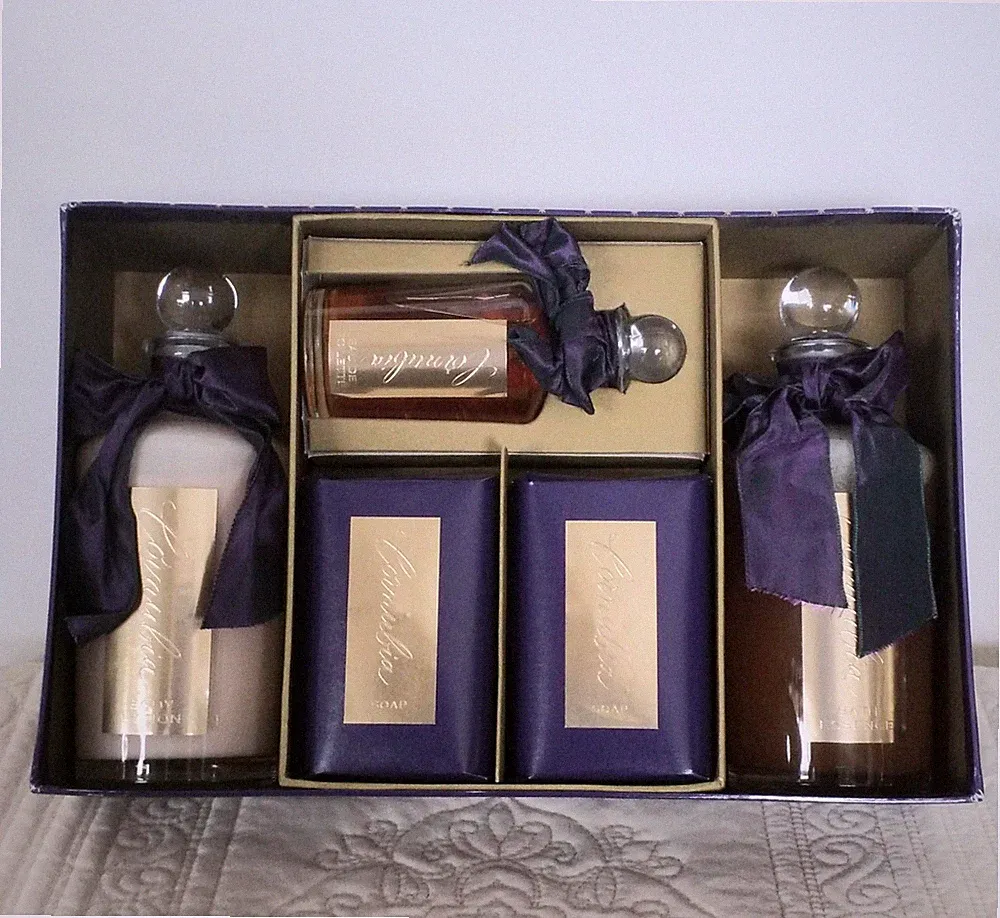 Penhaligon’s CORNUBIA Pure Parfum 1.7oz Gift Set Lotion & Shower Gel 6.7oz RARE