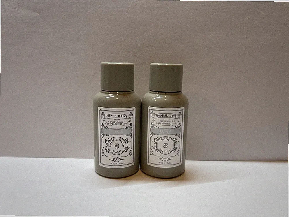 Penhaligon's Luna Body & Hand Wash + Body Lotion Bundle 1 oz Ea Travel size New