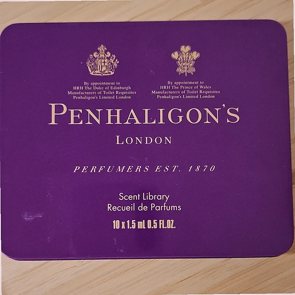 Penhaligon's Scent Library Gift Set Spray Sample Size 10 x 1.5ml 0.5 fl. oz.