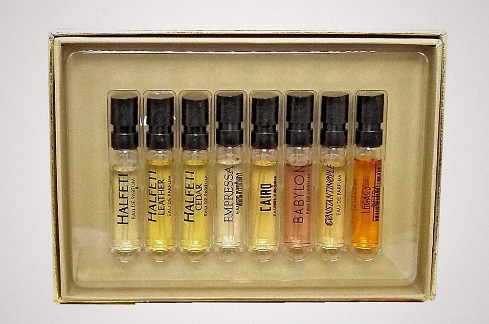 Penhaligon's Trade Routes 8pc Discovery Set ~Babylon~Halfeti Cedar~Petra~Cairo